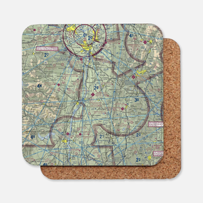VFR Sectional Coaster Set