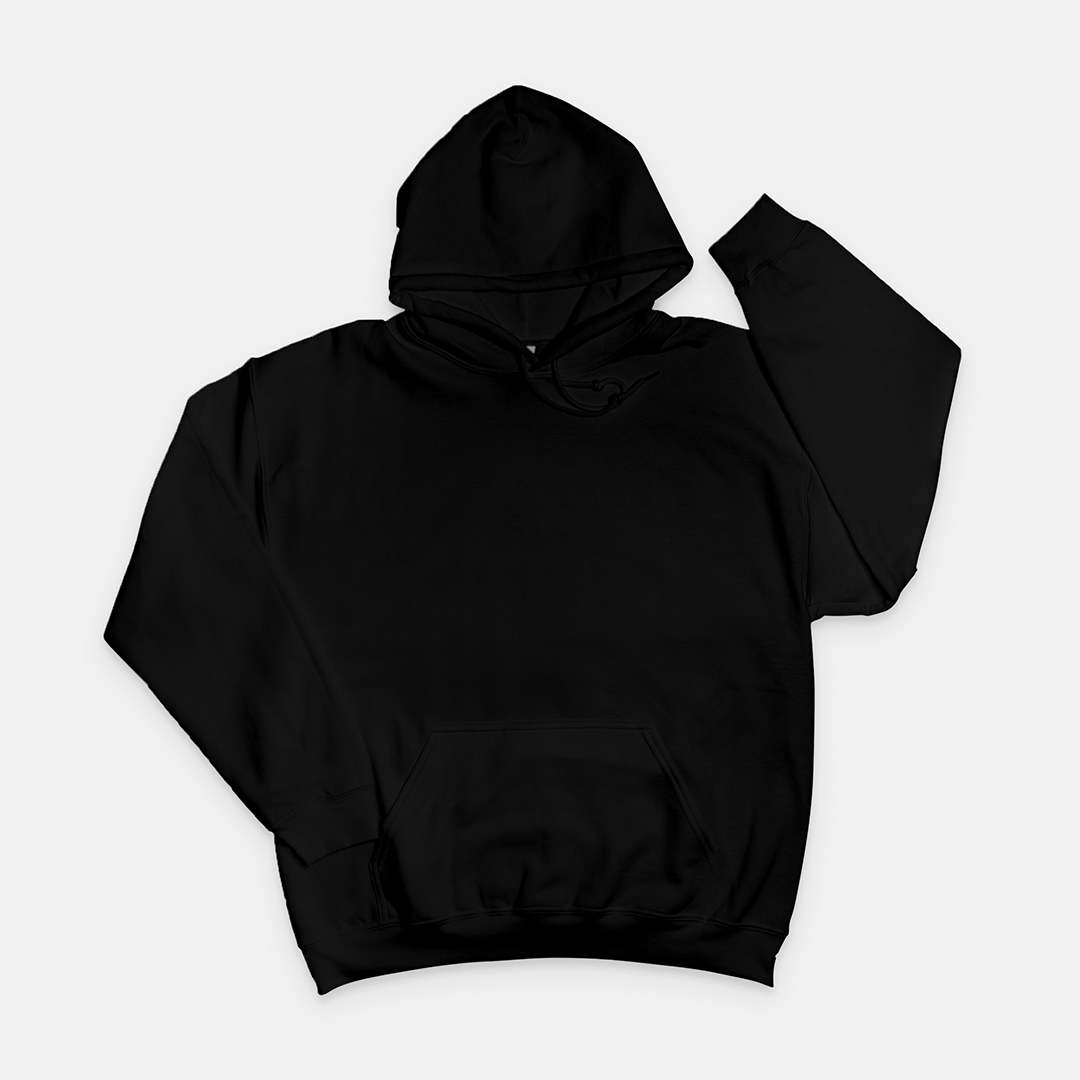 Black hoodie